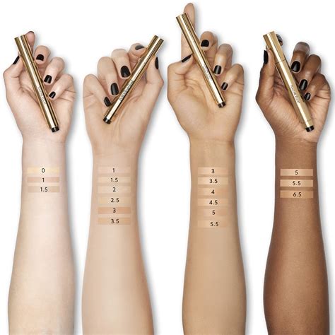 ysl touche éclat illuminating pen swatches|ysl touche eclat original shade.